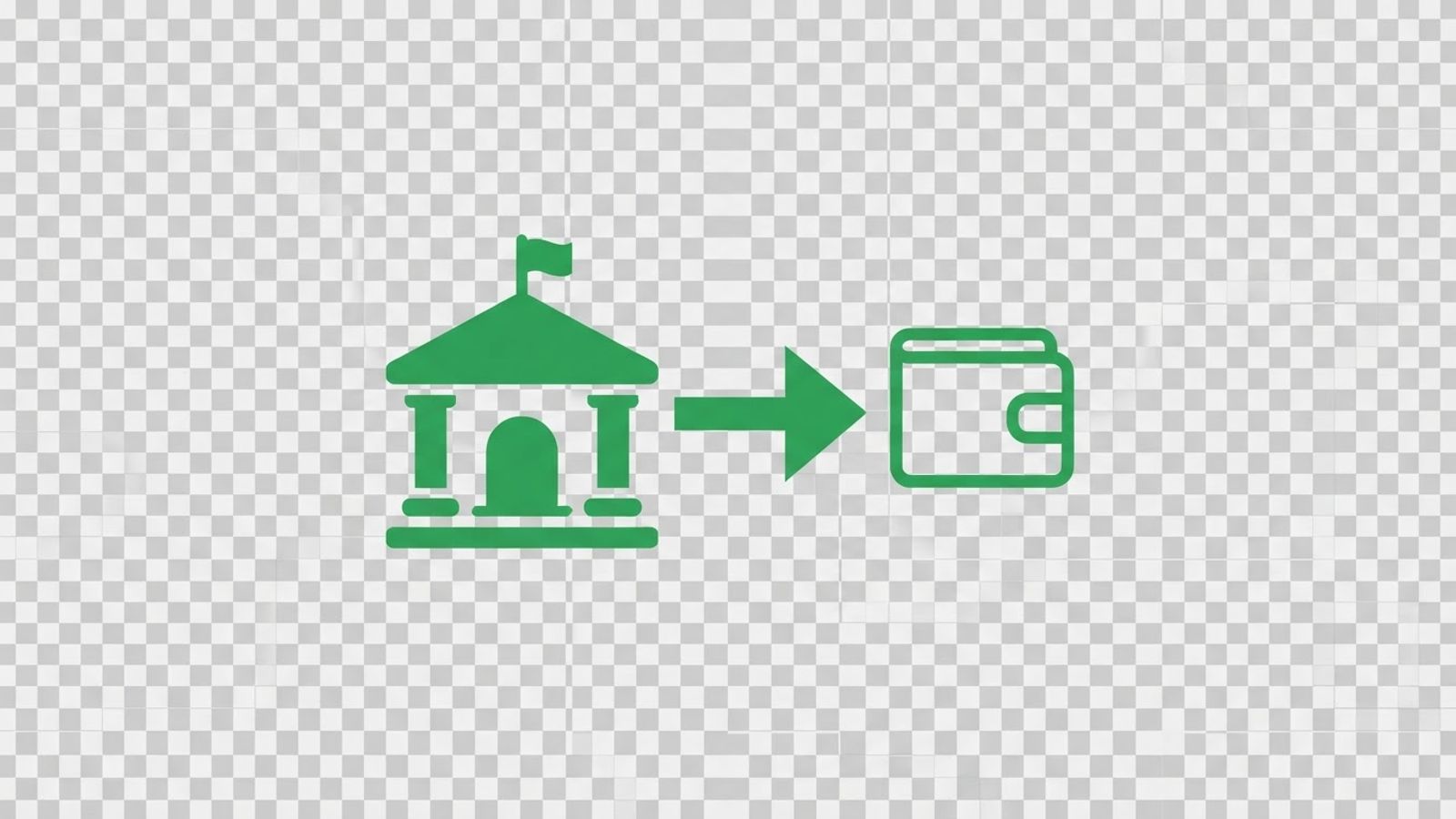 Logo de paiement virement bancaire accepté au casino