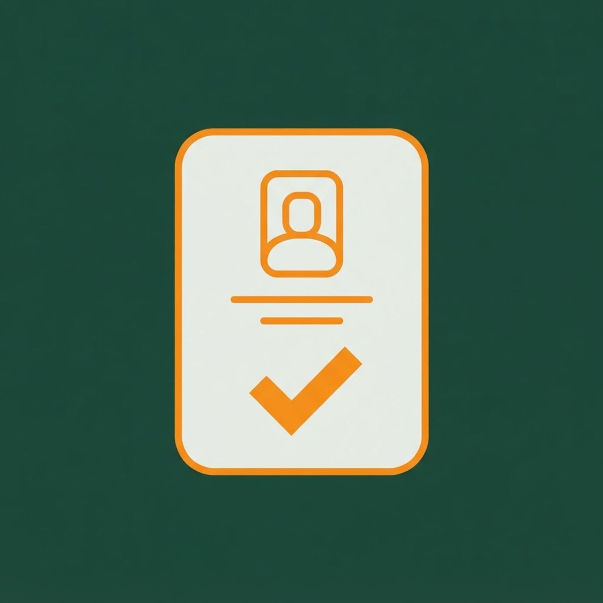 Carte d'identité vérifiée pour la sécurité