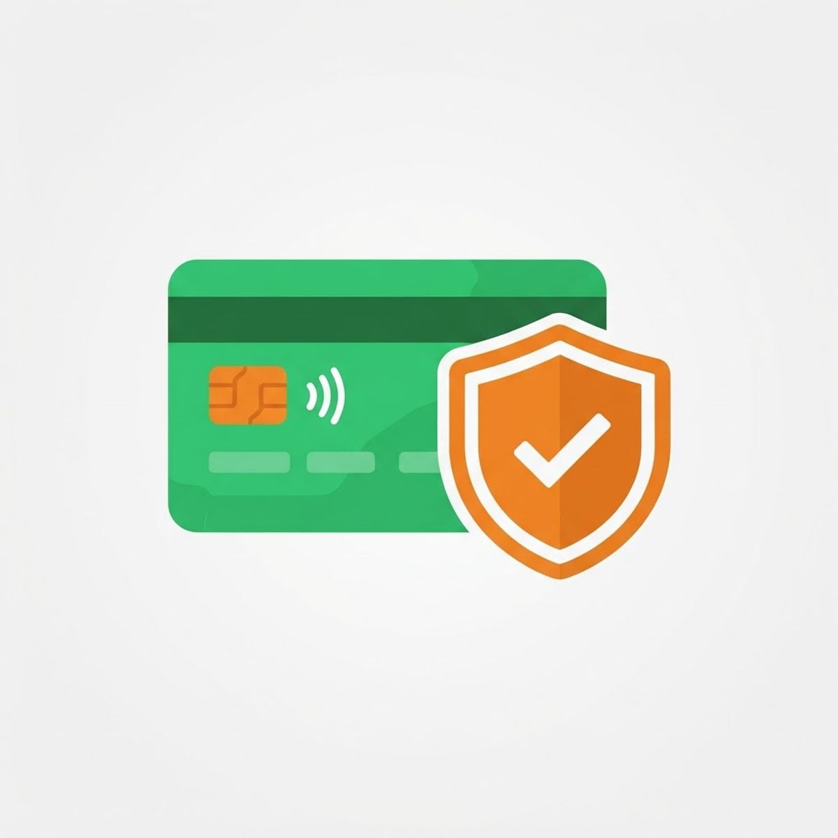Carte bancaire sécurisée par un bouclier